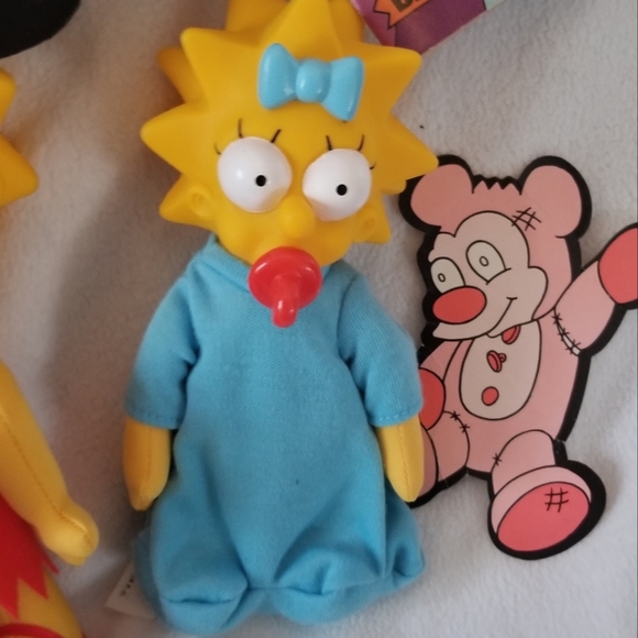 Simpson's, 1990, set PLUS comic. - Picture 9 of 16